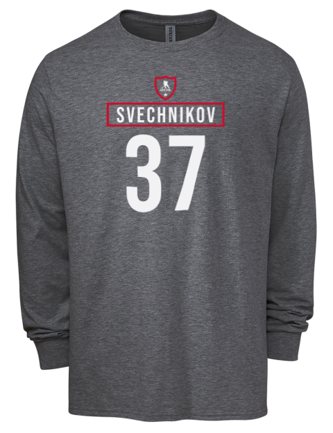 Away Jersey Andrei Svechnikov Men's Premium Blend Long Sleeve-T-Shirt | Swagsta