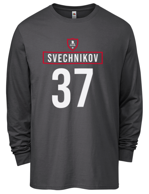 Away Jersey Andrei Svechnikov Men's Long-Sleeve T-Shirt | Swagsta