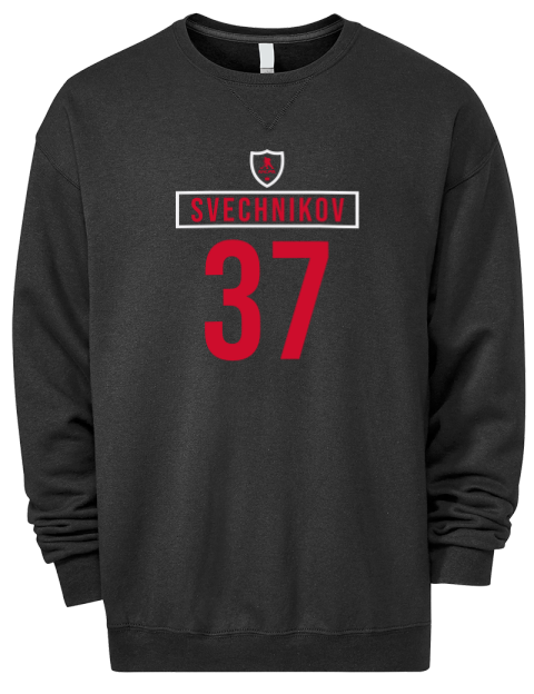 Home Jersey Andrei Svechnikov Premium Unisex Crewneck Sweatshirt | Swagsta