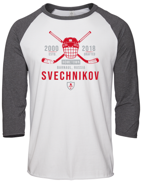 Classic Heritage Andrei Svechnikov Unisex Premium Three-Quarter Raglan T-Shirt | Swagsta