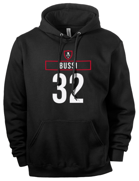 Away Jersey Brandon Bussi Eco Premium Unisex Hooded Sweatshirt | Swagsta