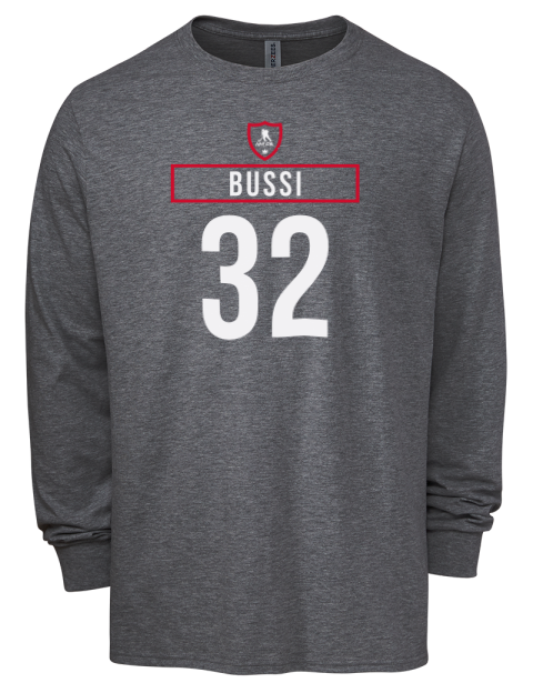 Away Jersey Brandon Bussi Men's Premium Blend Long Sleeve-T-Shirt | Swagsta