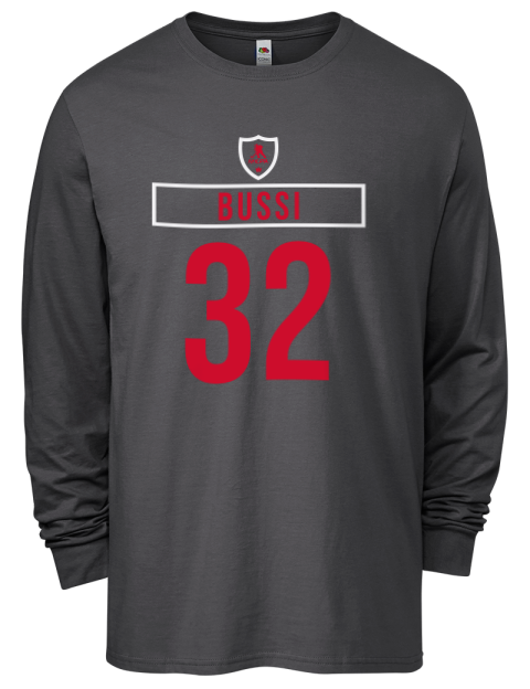 Home Jersey Brandon Bussi Men's Long-Sleeve T-Shirt | Swagsta
