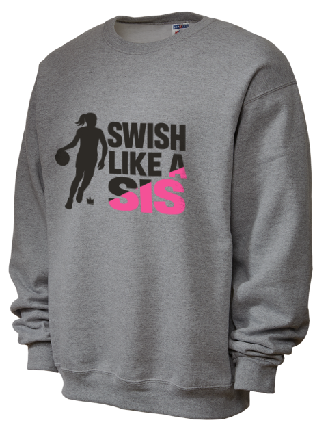 Swish Sis She Got Game Unisex Crewneck Sweatshirt | Swagsta