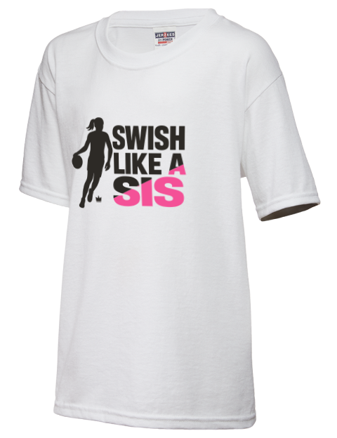 Swish Sis She Got Game Youth T-Shirt | Swagsta