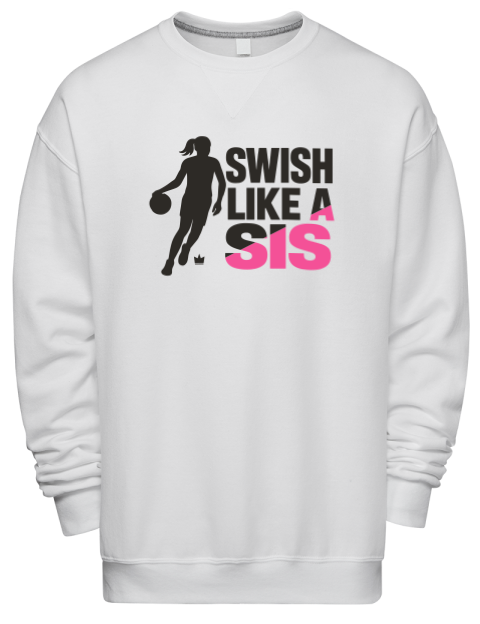 Swish Sis She Got Game Premium Unisex Crewneck Sweatshirt | Swagsta