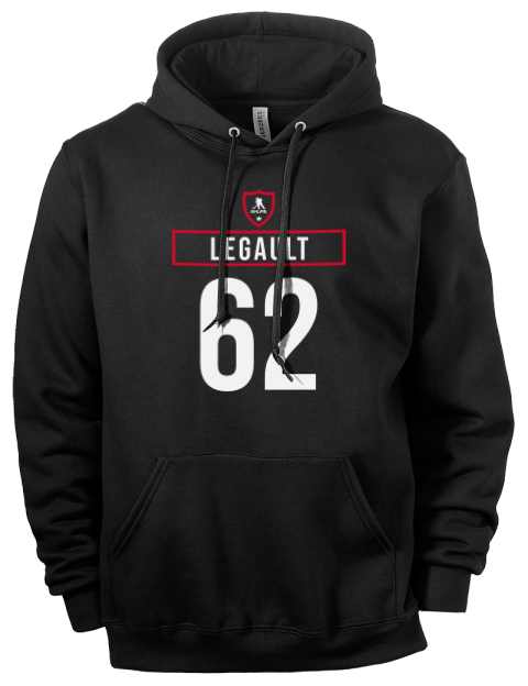 Away Jersey Charles Alexis Legault Eco Premium Unisex Hooded Sweatshirt | Swagsta