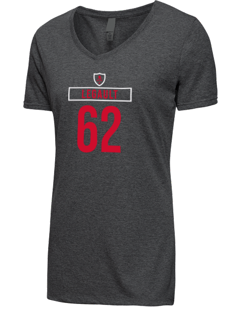 Home Jersey Charles Alexis Legault Premium Ladies V-Neck T-Shirt | Swagsta