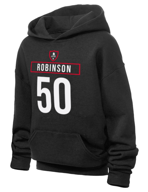 Away Jersey Eric Robinson Youth Hooded Sweatshirt | Swagsta