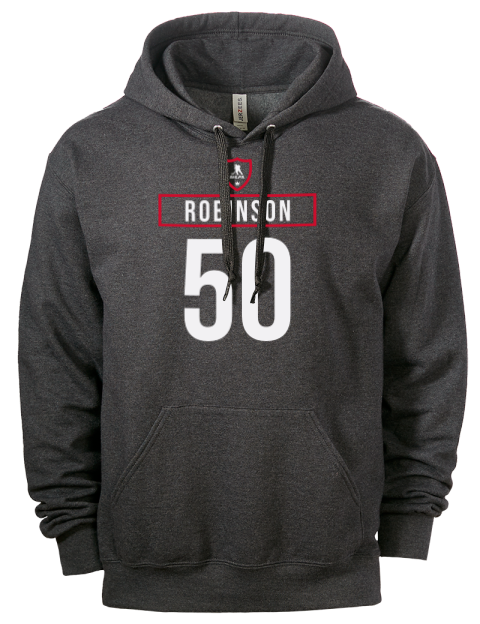 Away Jersey Eric Robinson Eco Premium Unisex Hooded Sweatshirt | Swagsta