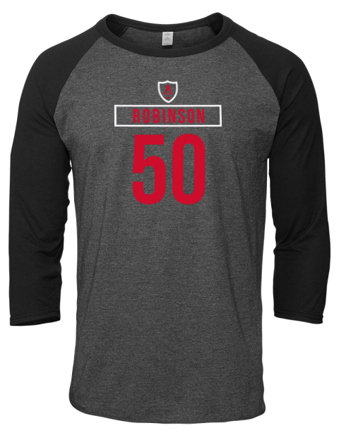 Home Jersey Eric Robinson Unisex Premium Three-Quarter Raglan T-Shirt | Swagsta