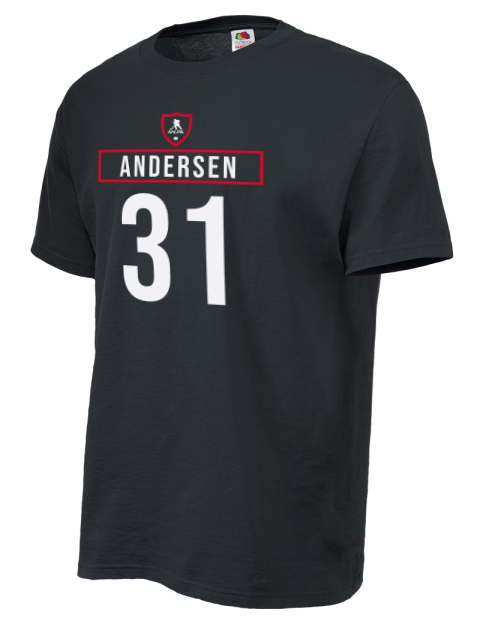 Away Jersey Frederik Andersen Unisex T-Shirt | Swagsta