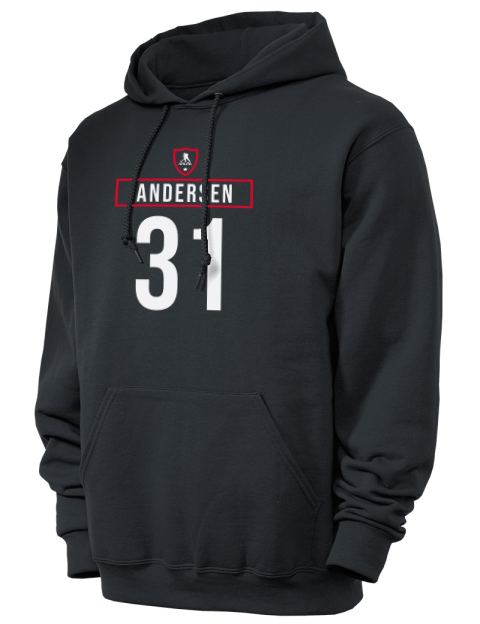 Away Jersey Frederik Andersen Unisex Hooded Sweatshirt | Swagsta