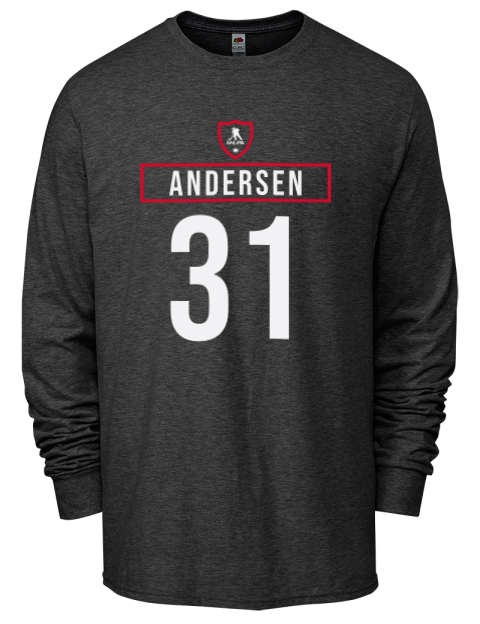 Away Jersey Frederik Andersen Men's Long-Sleeve T-Shirt | Swagsta