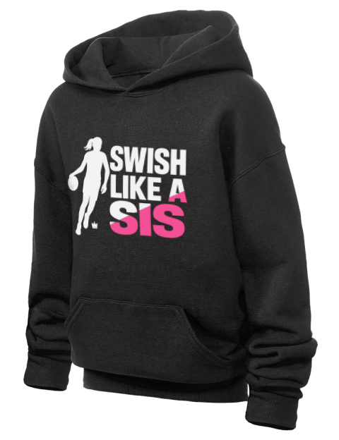 Like Sis She Got Game Youth Hooded Sweatshirt | Swagsta