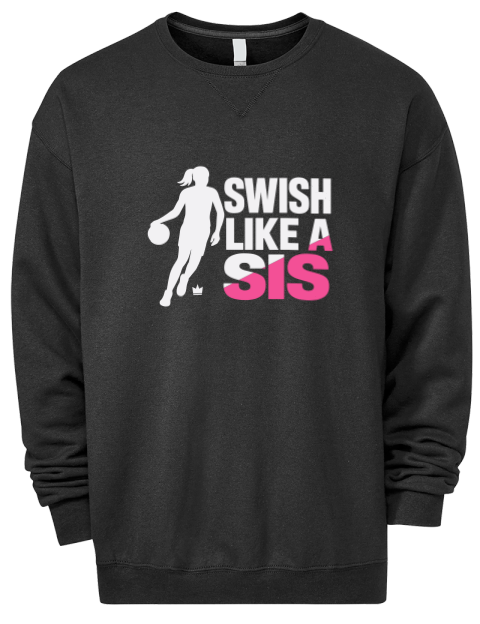 Like Sis She Got Game Premium Unisex Crewneck Sweatshirt | Swagsta