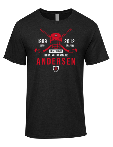 Heritage Frederik Andersen Premium Ring-Spun Cotton Unisex T-Shirt | Swagsta