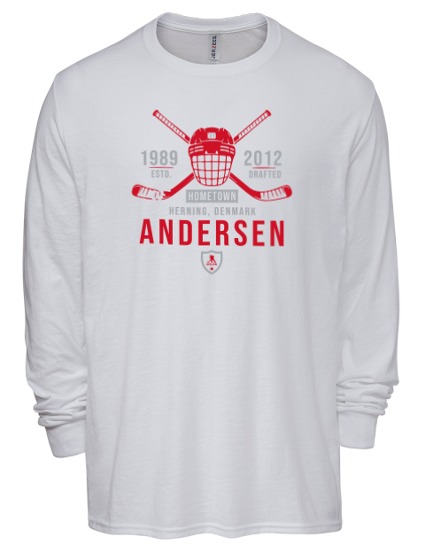 Classic Heritage Frederik Andersen Men's Premium Blend Long Sleeve-T-Shirt | Swagsta