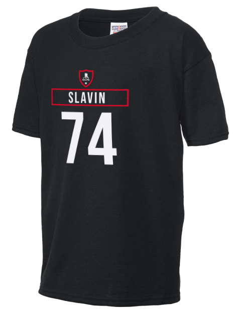 Away Jersey Jaccob Slavin Youth T-Shirt | Swagsta
