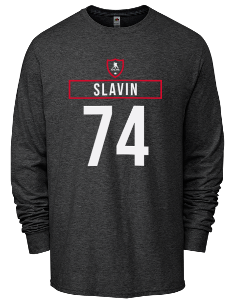 Away Jersey Jaccob Slavin Men's Long-Sleeve T-Shirt | Swagsta