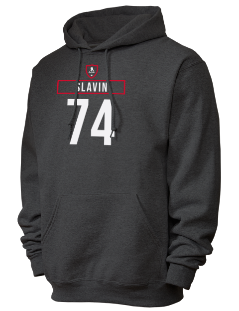 Away Jersey Jaccob Slavin Unisex Hooded Sweatshirt | Swagsta