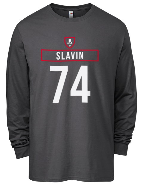 Away Jersey Jaccob Slavin Men's Long-Sleeve T-Shirt | Swagsta