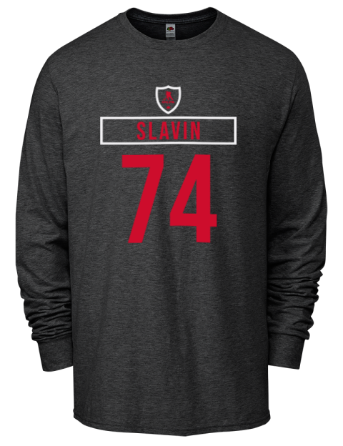 Home Jersey Jaccob Slavin Men's Long-Sleeve T-Shirt | Swagsta