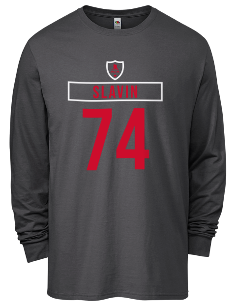 Home Jersey Jaccob Slavin Men's Long-Sleeve T-Shirt | Swagsta