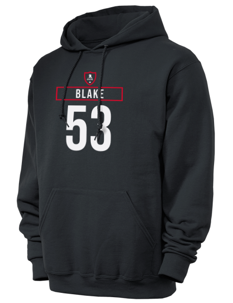 Away Jersey Jackson Blake Unisex Hooded Sweatshirt | Swagsta