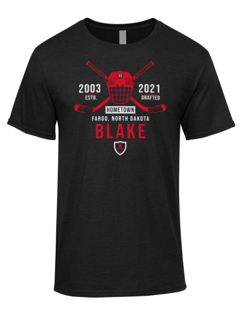 Heritage Jackson Blake Premium Ring-Spun Cotton Unisex T-Shirt | Swagsta