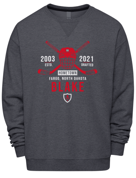 Heritage Jackson Blake Premium Unisex Crewneck Sweatshirt | Swagsta