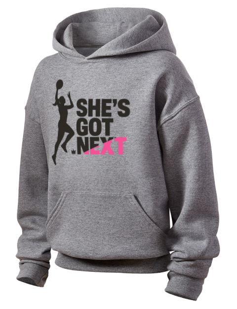 Got Next She Got Game Youth Hooded Sweatshirt | Swagsta