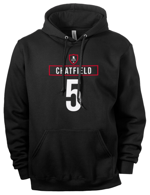 Away Jersey Jalen Chatfield Eco Premium Unisex Hooded Sweatshirt | Swagsta