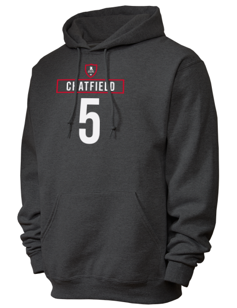 Away Jersey Jalen Chatfield Unisex Hooded Sweatshirt | Swagsta