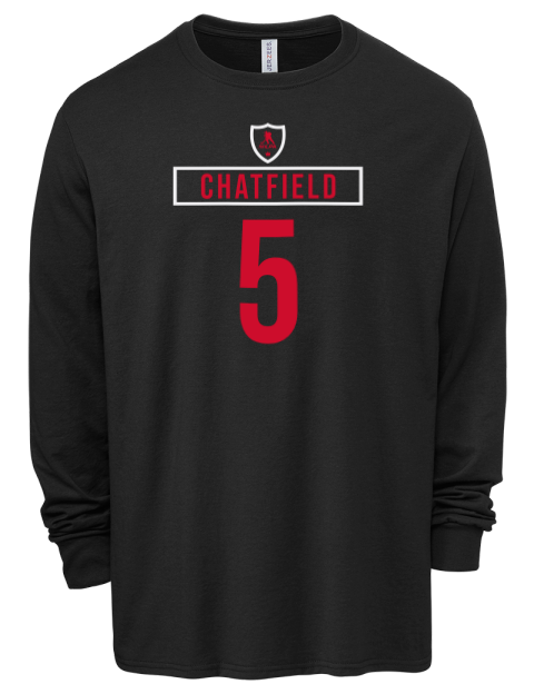 Home Jersey Jalen Chatfield Men's Premium Blend Long Sleeve-T-Shirt | Swagsta