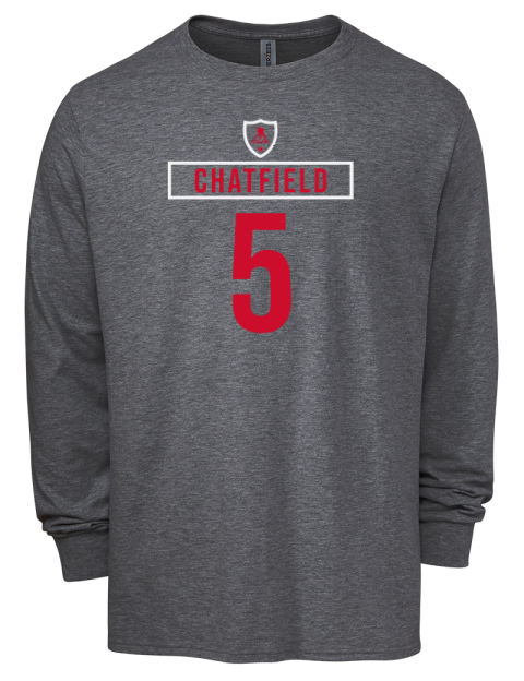 Home Jersey Jalen Chatfield Men's Premium Blend Long Sleeve-T-Shirt | Swagsta
