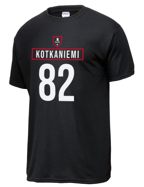 Away Jersey Jesperi Kotkaniemi Dri-Power Unisex T-Shirt | Swagsta