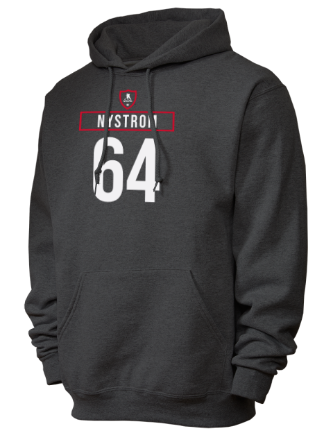 Away Jersey Joel Nystrom Unisex Hooded Sweatshirt | Swagsta