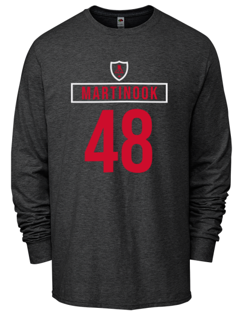 Home Jersey Jordan Martinook Men's Long-Sleeve T-Shirt | Swagsta