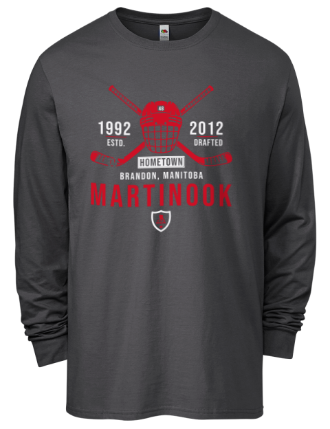 Heritage Jordan Martinook Men's Long-Sleeve T-Shirt | Swagsta
