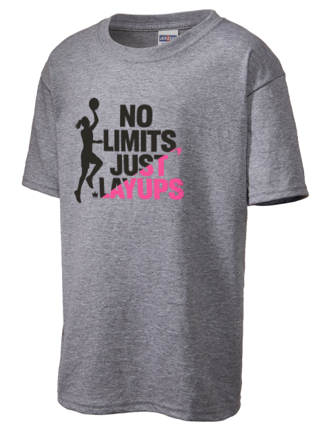No Limits Just Layups She Got Game Youth T-Shirt | Swagsta