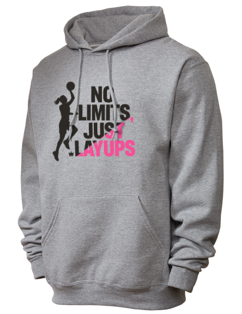 No Limits Just Layups She Got Game Unisex Hooded Sweatshirt | Swagsta
