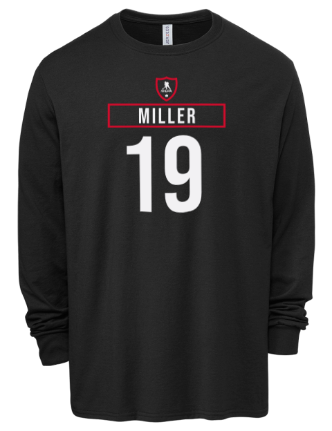 Away Jersey Kandre Miller Men's Premium Blend Long Sleeve-T-Shirt | Swagsta