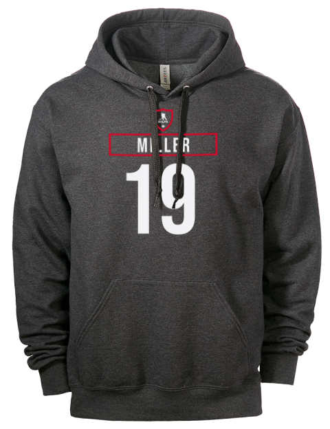 Away Jersey Kandre Miller Eco Premium Unisex Hooded Sweatshirt | Swagsta