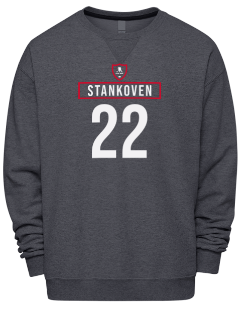 Away Jersey Logan Stankoven Premium Unisex Crewneck Sweatshirt | Swagsta
