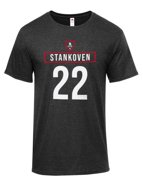 Away Jersey Logan Stankoven Iconic Men's T-Shirt | Swagsta