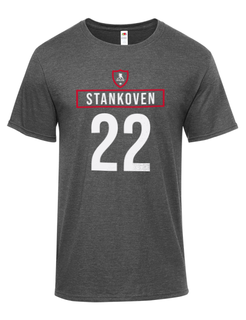 Away Jersey Logan Stankoven Iconic Men's T-Shirt | Swagsta