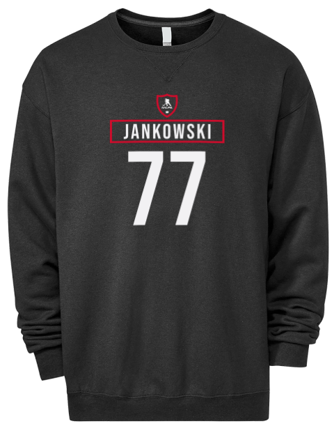 Away Jersey Mark Jankowski Premium Unisex Crewneck Sweatshirt | Swagsta