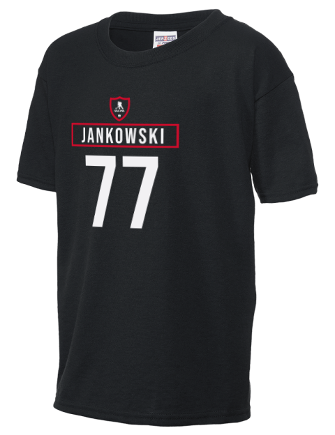 Away Jersey Mark Jankowski Youth T-Shirt | Swagsta