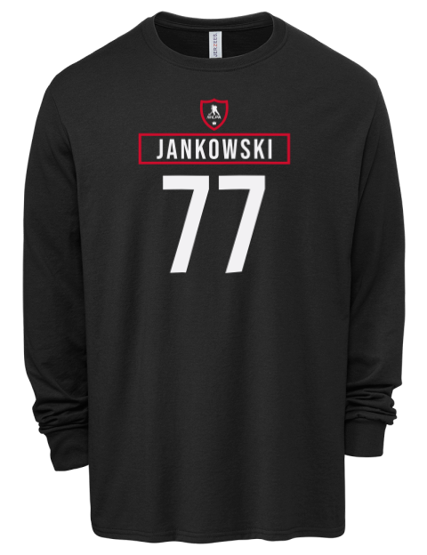 Away Jersey Mark Jankowski Men's Premium Blend Long Sleeve-T-Shirt | Swagsta